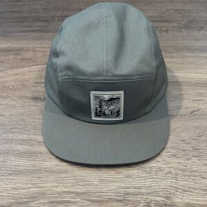 Tentree Five Panel Green Adjustable Hat One Size New